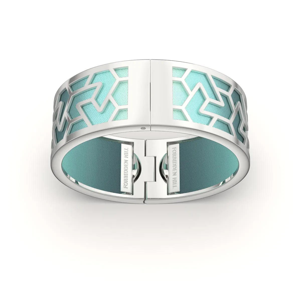 Iskandar Bangle - Teal Glow