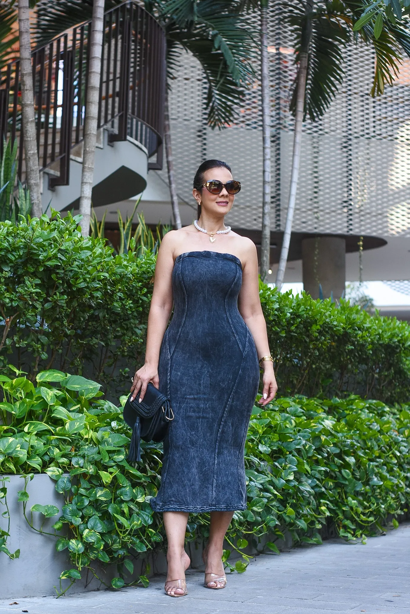 Just Unique Denim Dress
