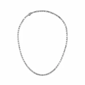 Lab-Grown Diamond Emerald-Cut Necklace