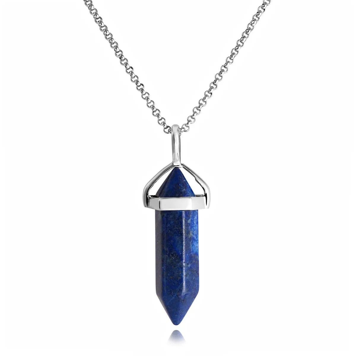 Lapis Genuine Gemstone Necklace