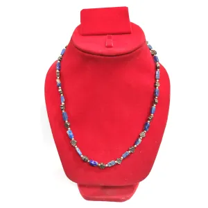 Lapis Lazuli Necklace Natural Crystal Stone AAA Quality Beads with Special Beads Fashion, Reiki Healing & Crystal Healing Jewellery