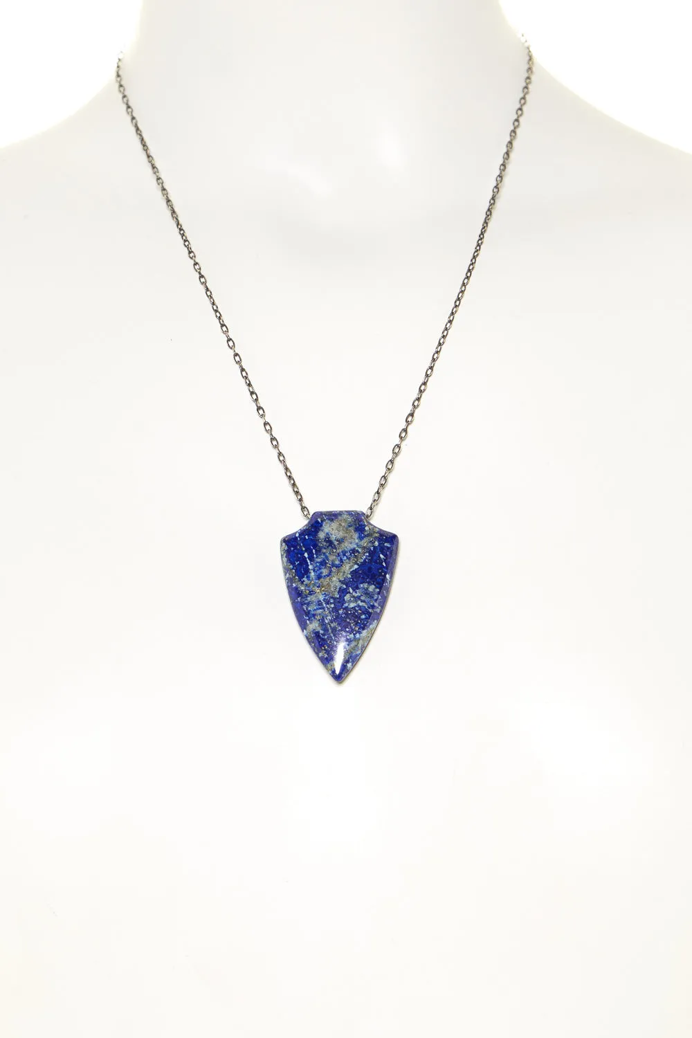 Lapiz Shield Necklace