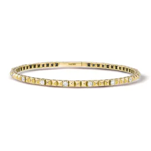 Large Diamond Studded Bracelet