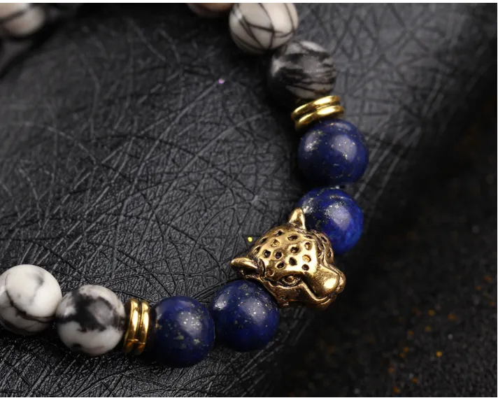 Leopard elastic bracelet