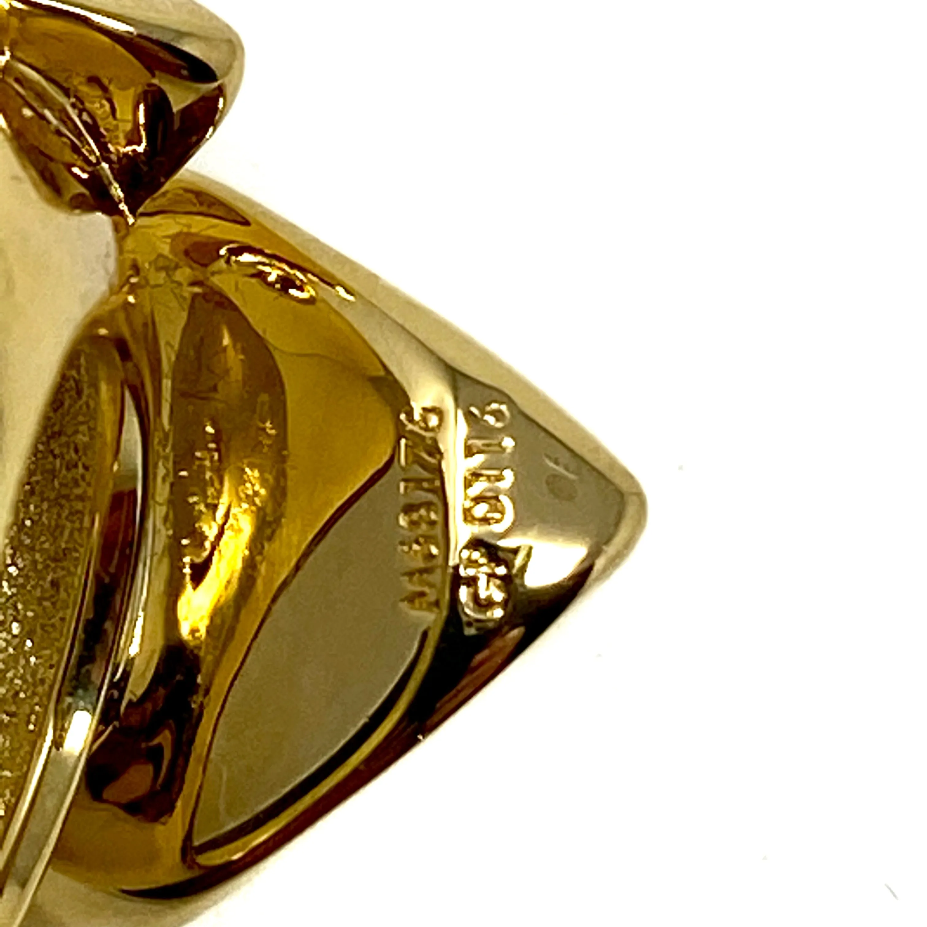 Louis Vuitton M68176 Trunkies Accumulation Gold Ring Size 7