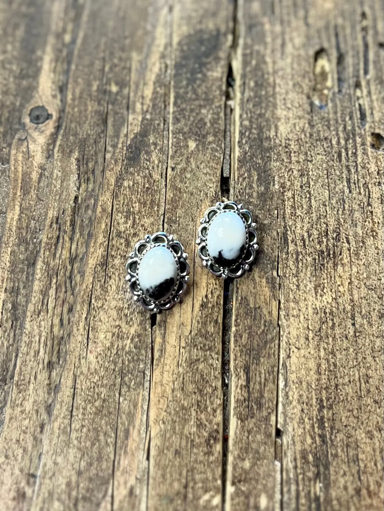 Madam Navajo Sterling Silver Earrings