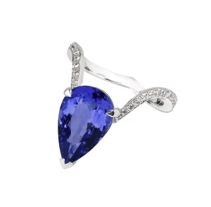 Magnipheasant Pavé Cocktail Ring