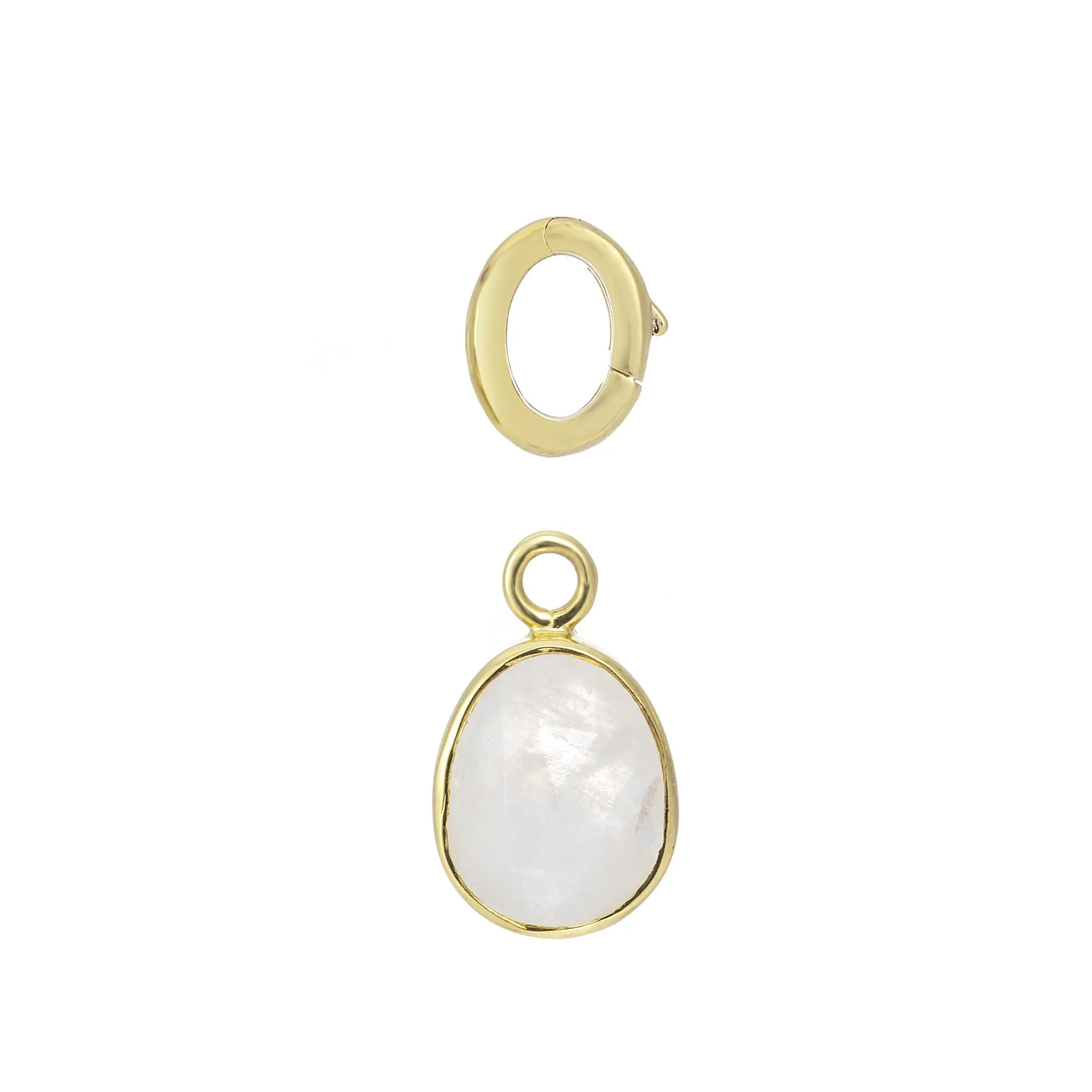 Manhattan Gold & London Topaz Interchangeable Gemstone Drops