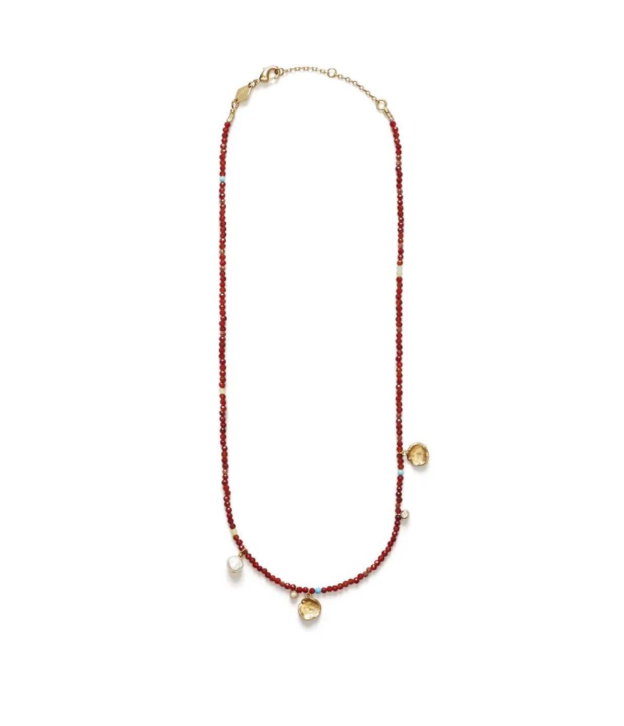 Maroon Harmony Necklace