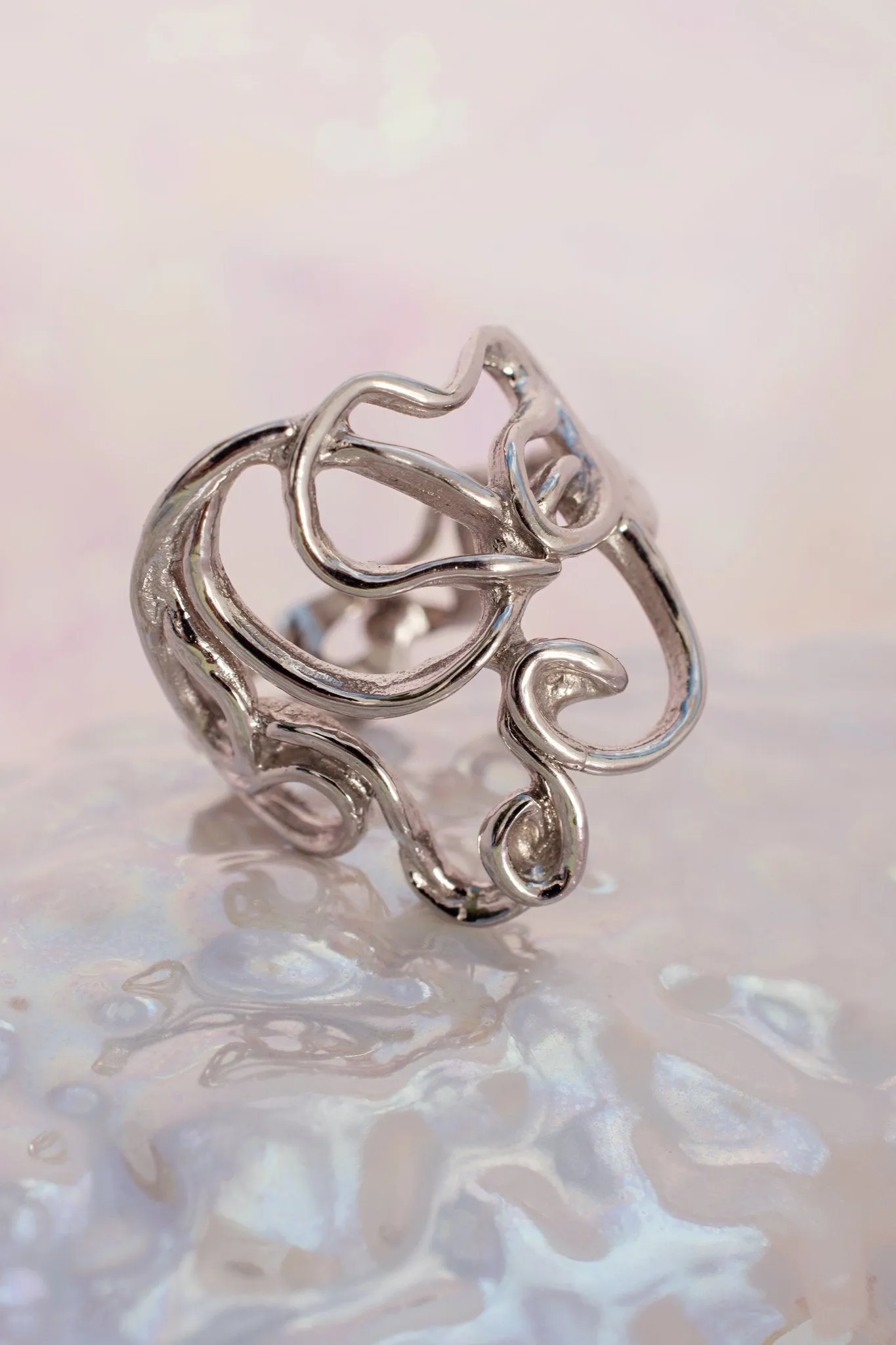 Melt ~ Cocktail Ring