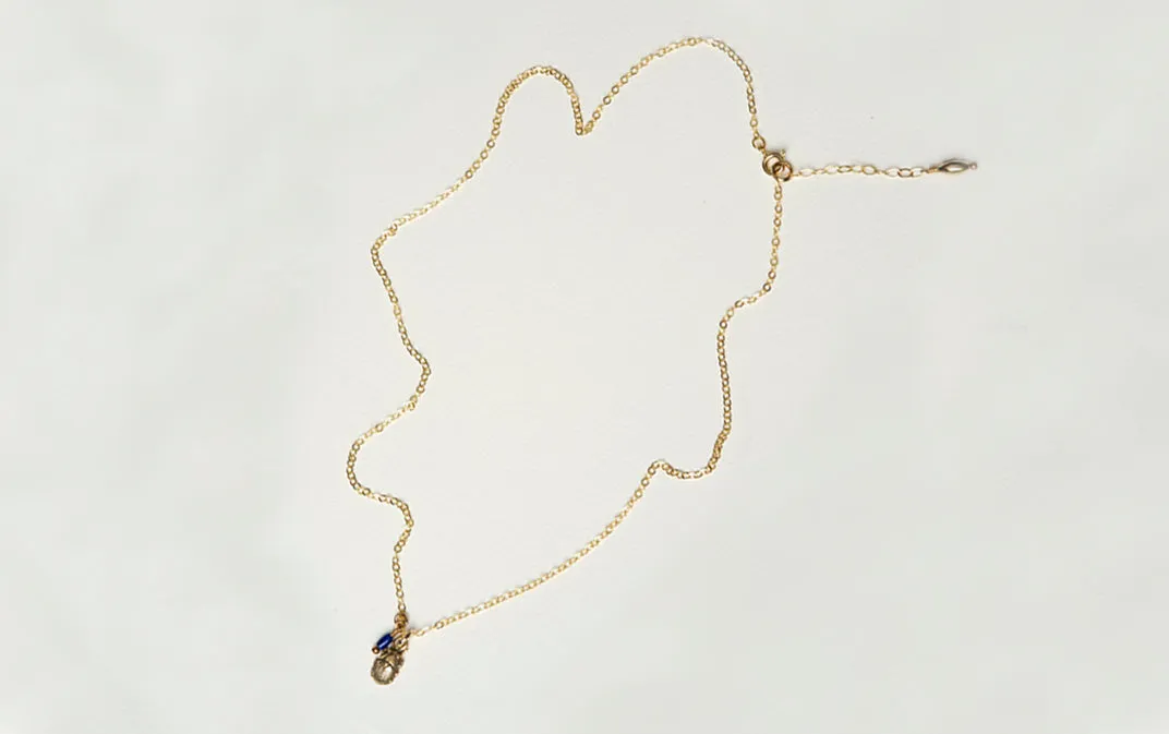 MINI SCARAB NECKLACE