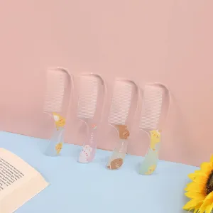 Mix Print  Transparent Acrylic Comb