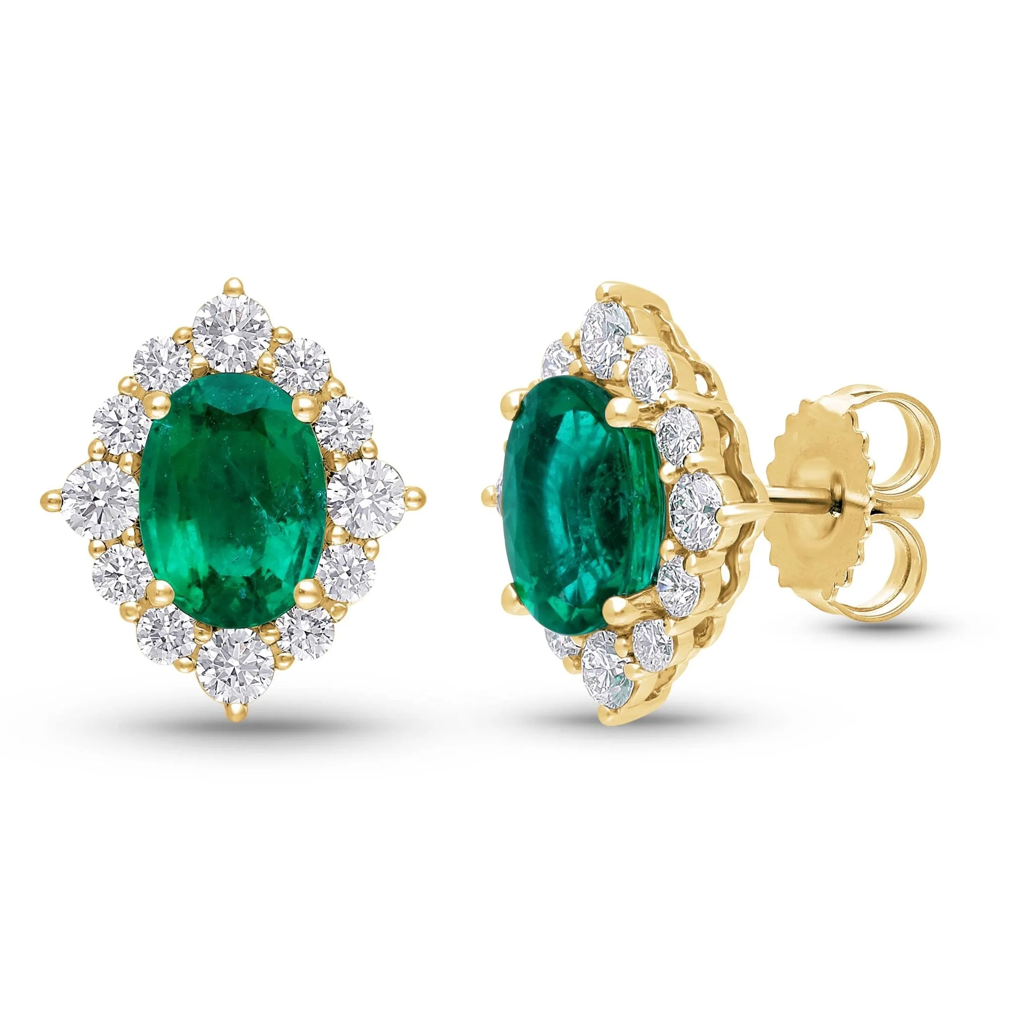 Motif Earrings - YG