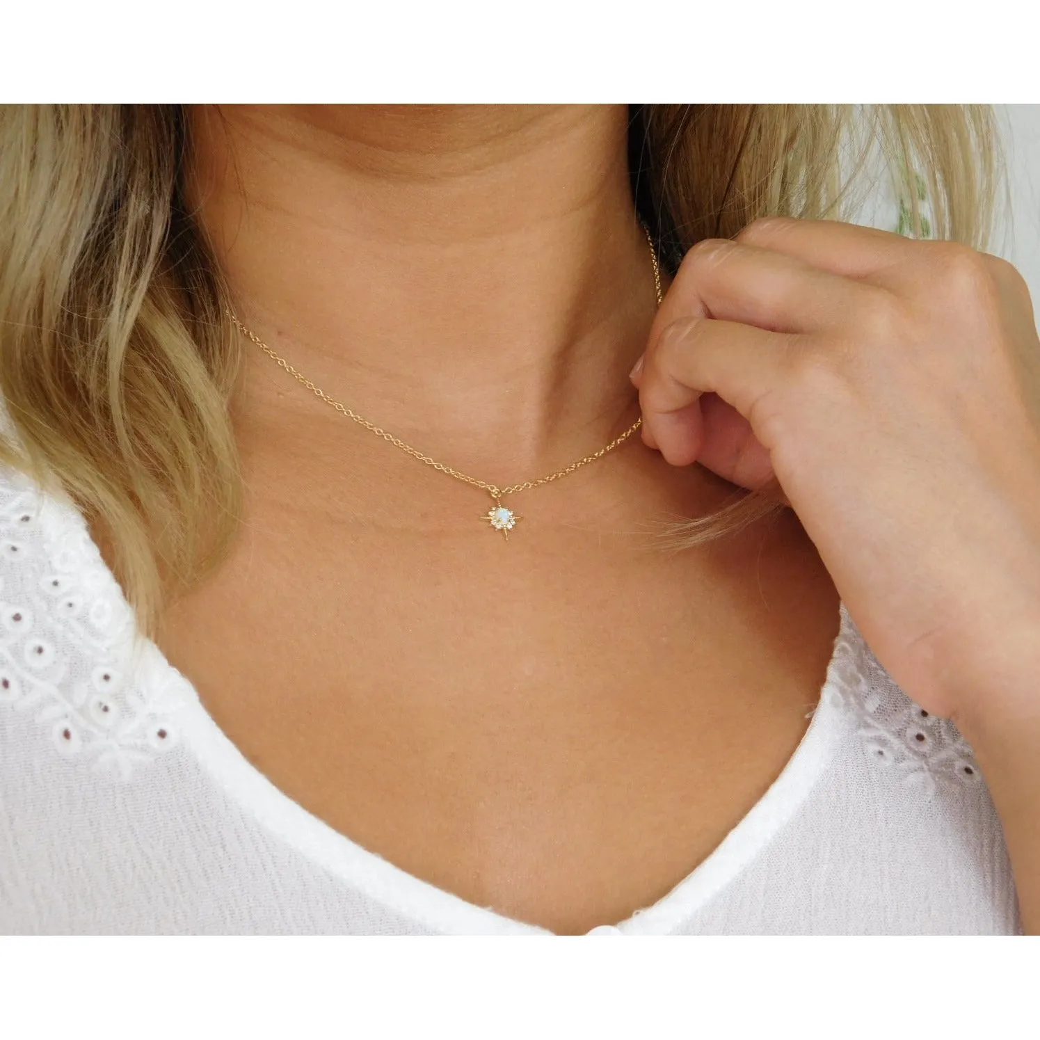 Muse Opal Necklace