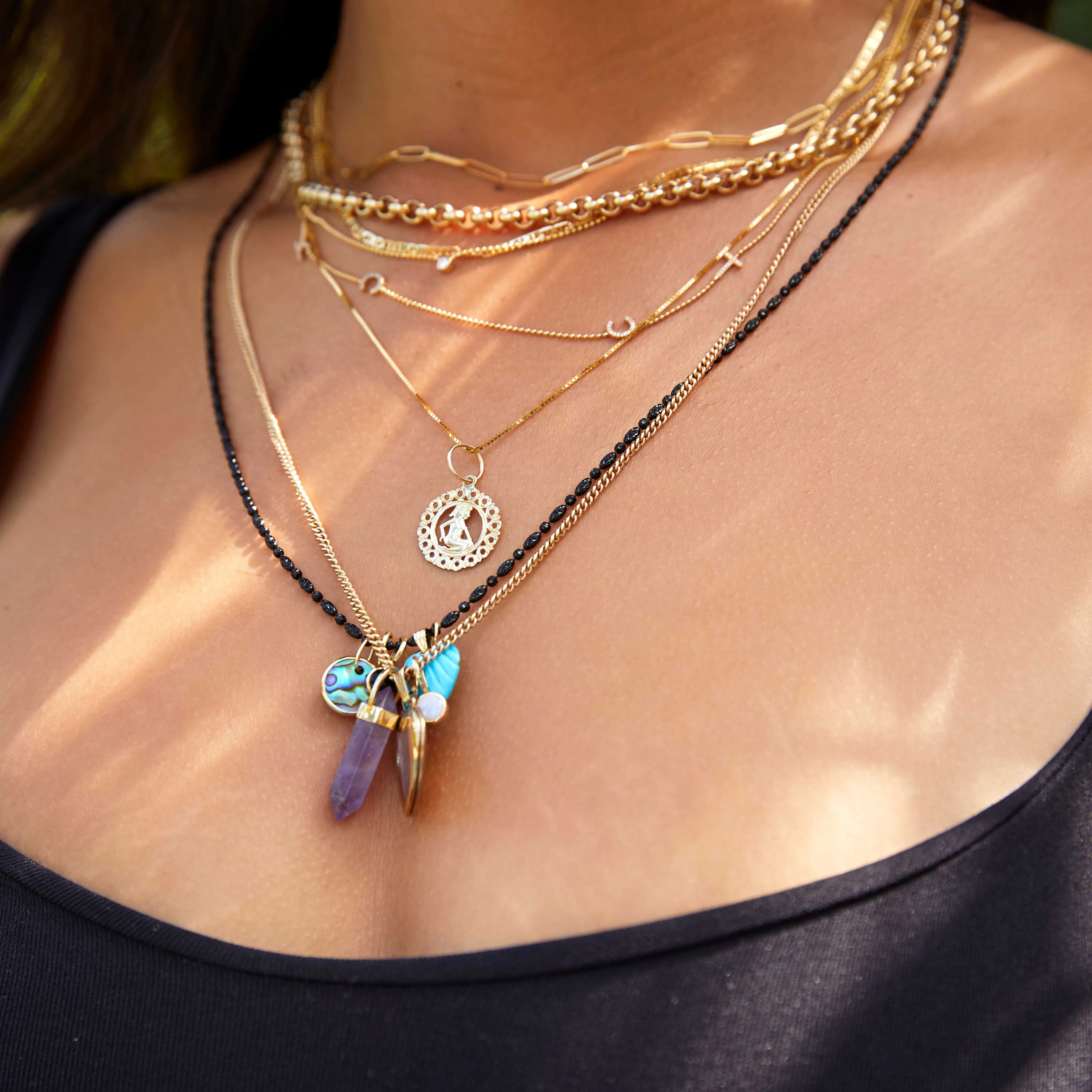 Opal Dangle Charm