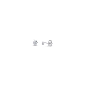 Pear Shaped Diamond Stud Earrings