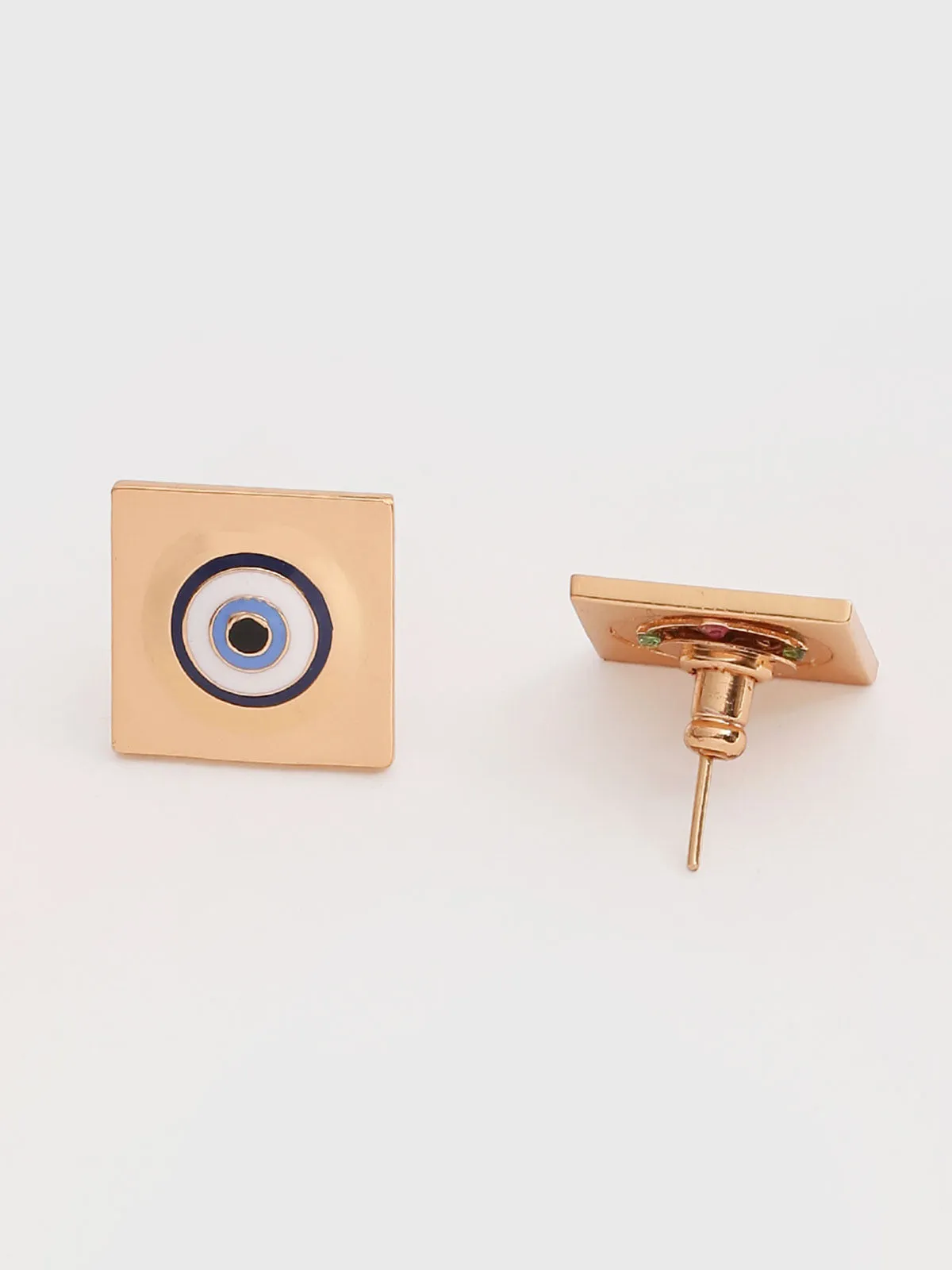 Protego Stud Earrings In Gold