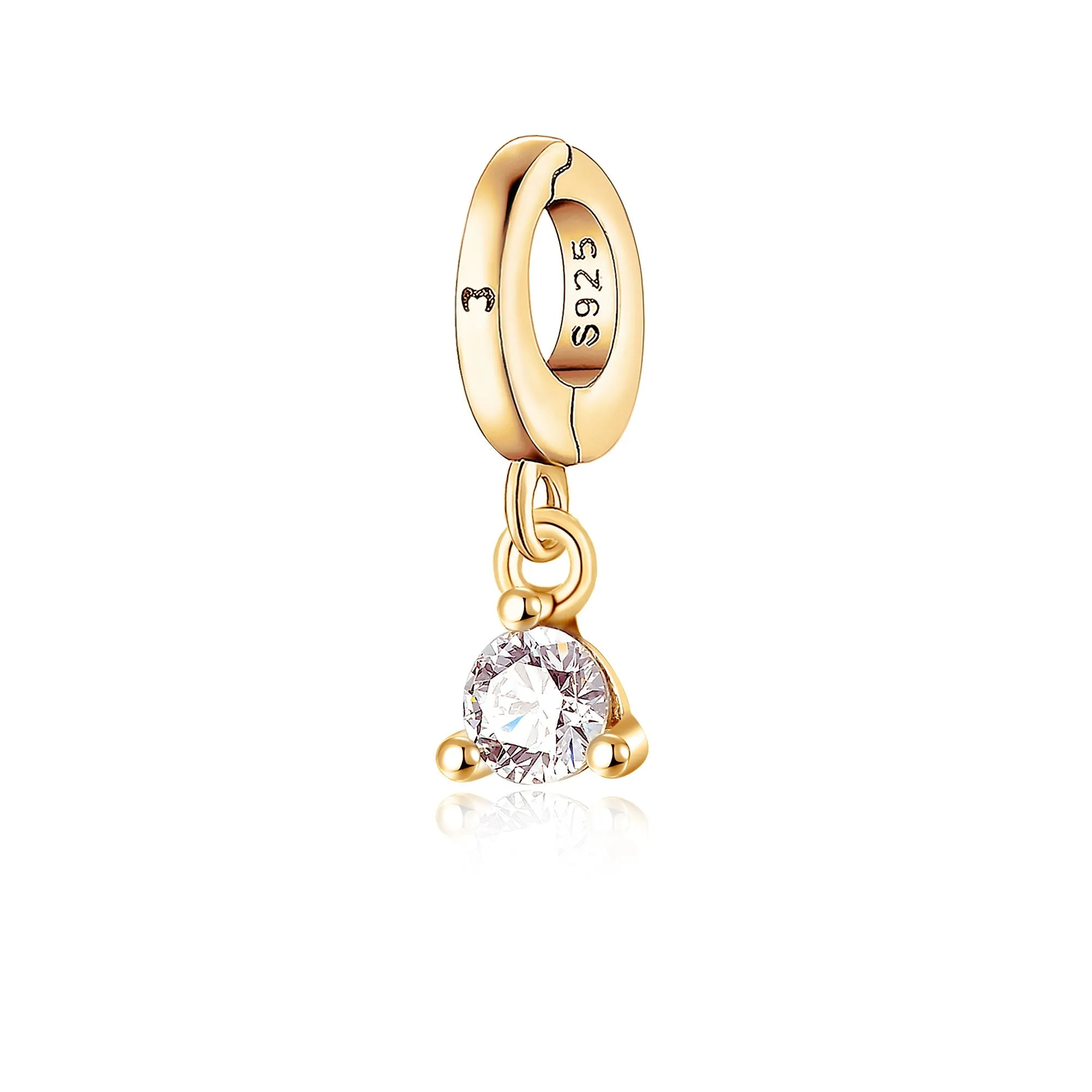 "Radiant Zircon" Charm