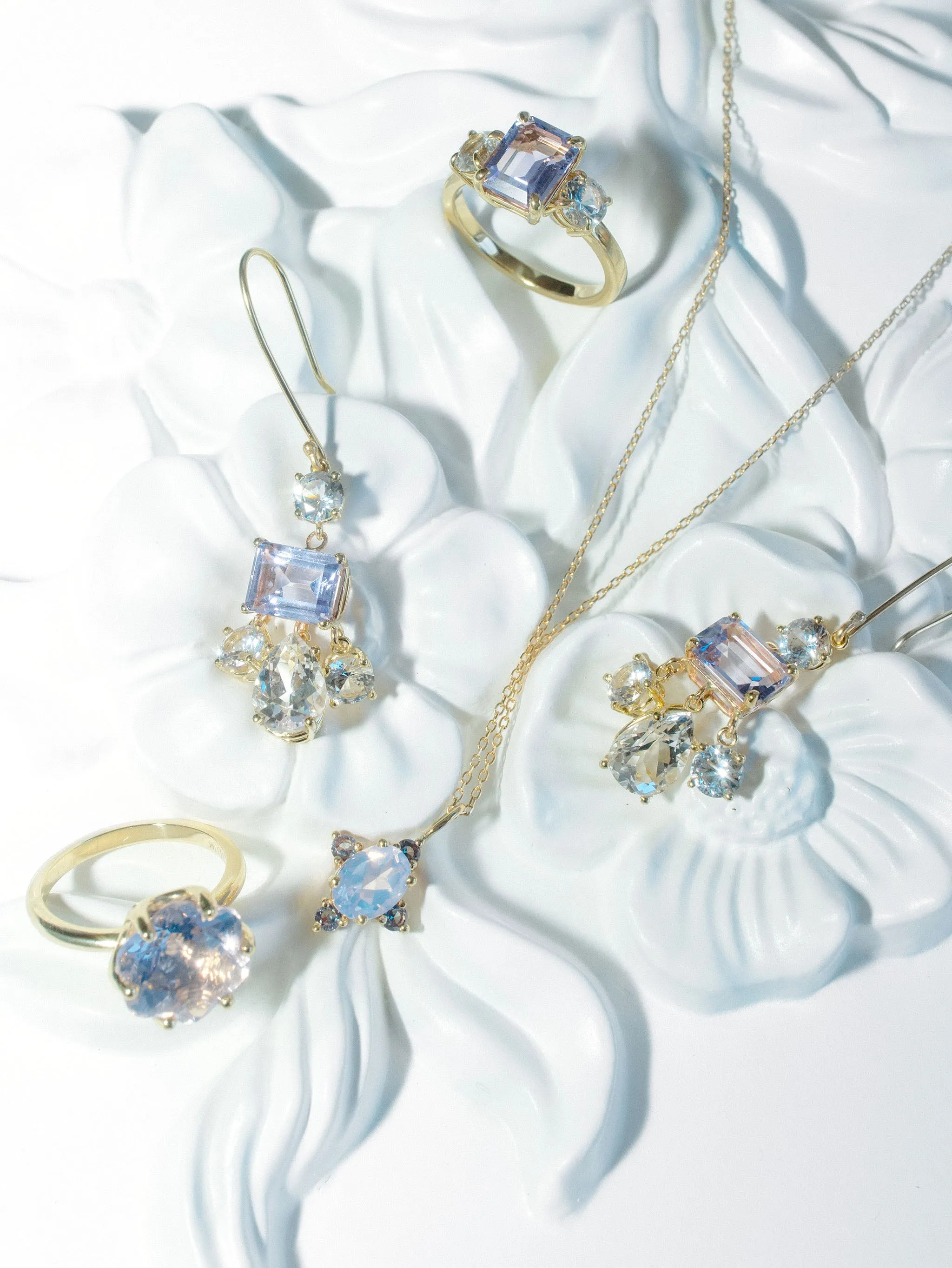 Rose de France Cocktail Ring