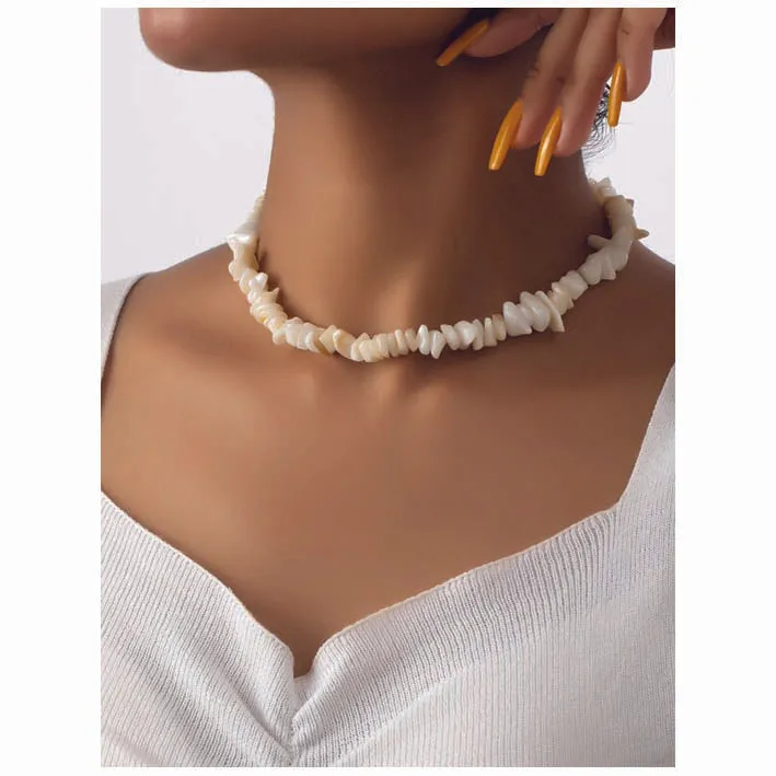 Shell Beaded Necklace