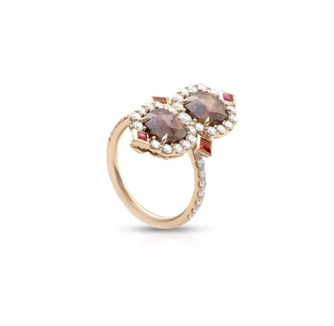 Sherah Rose Cut Diamond Ring