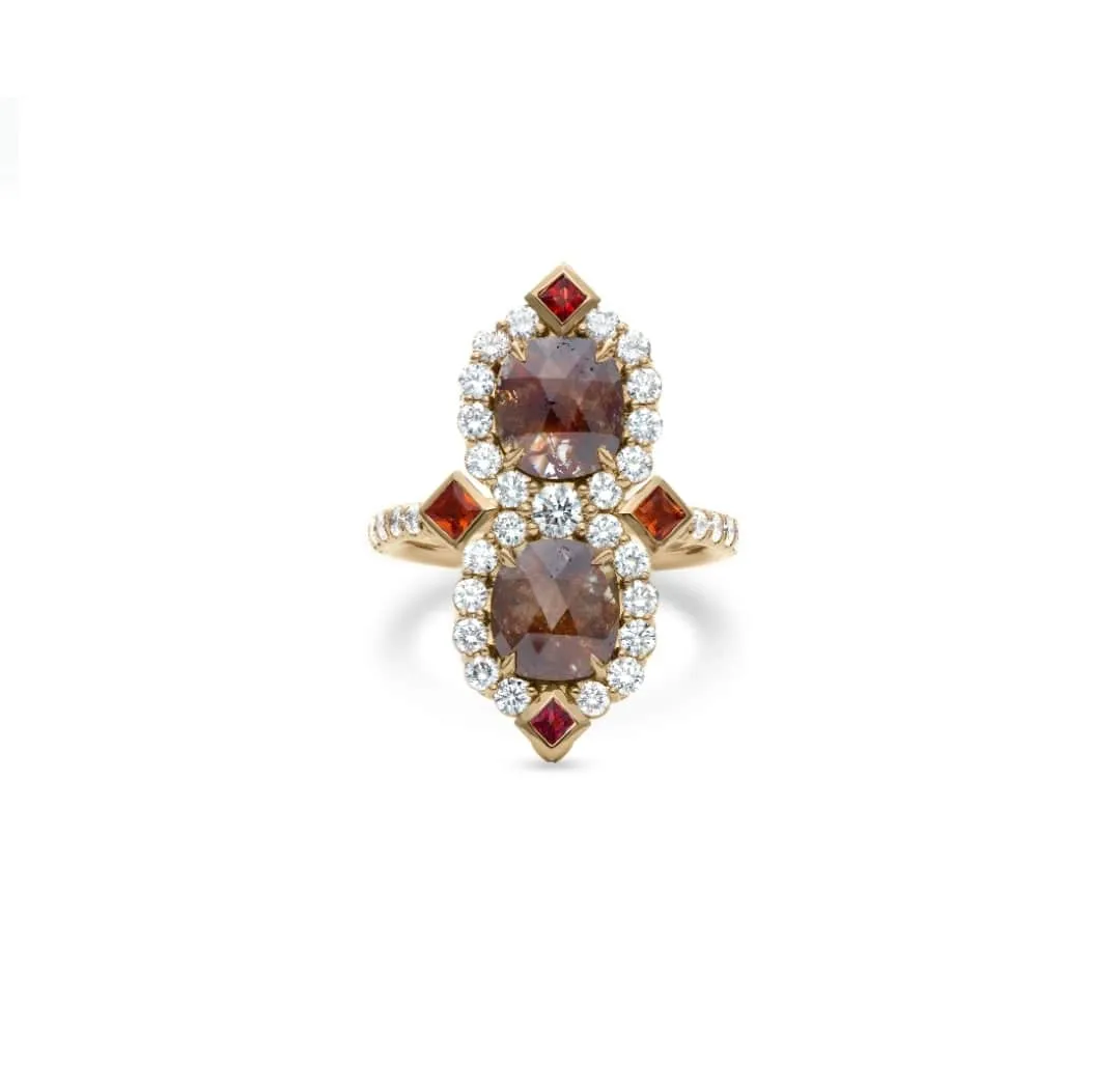 Sherah Rose Cut Diamond Ring