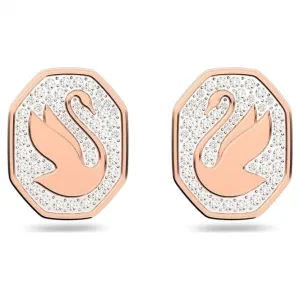 Signum Crystal Rose Gold-tone Plated Earrings 5621105