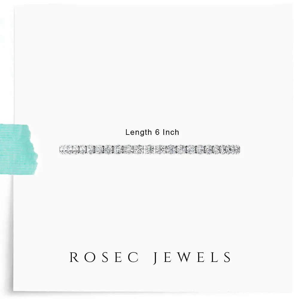 Simple Zircon Tennis Bracelet