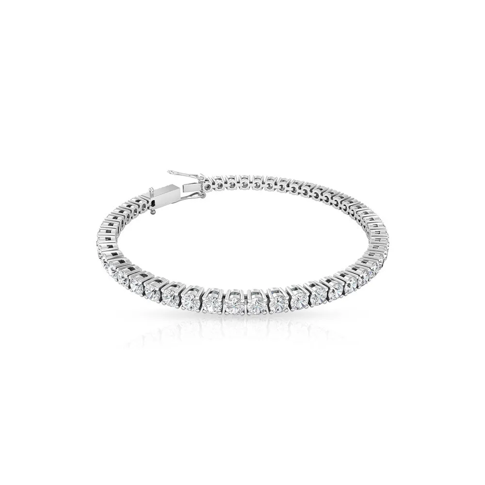 Simple Zircon Tennis Bracelet