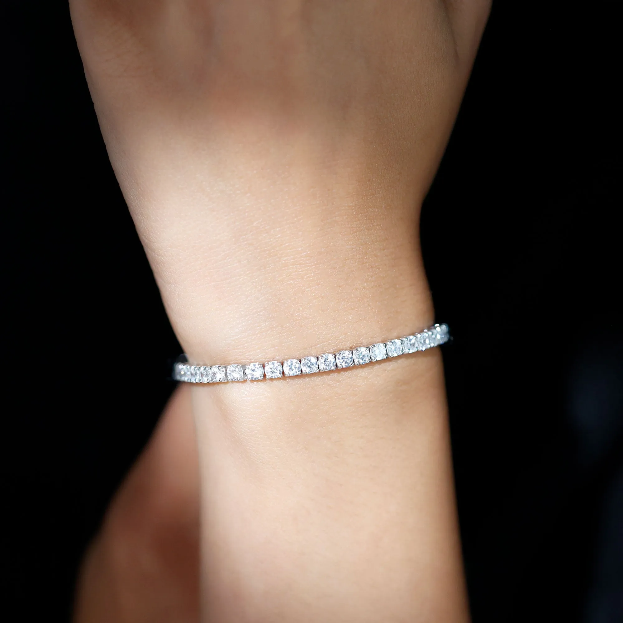 Simple Zircon Tennis Bracelet