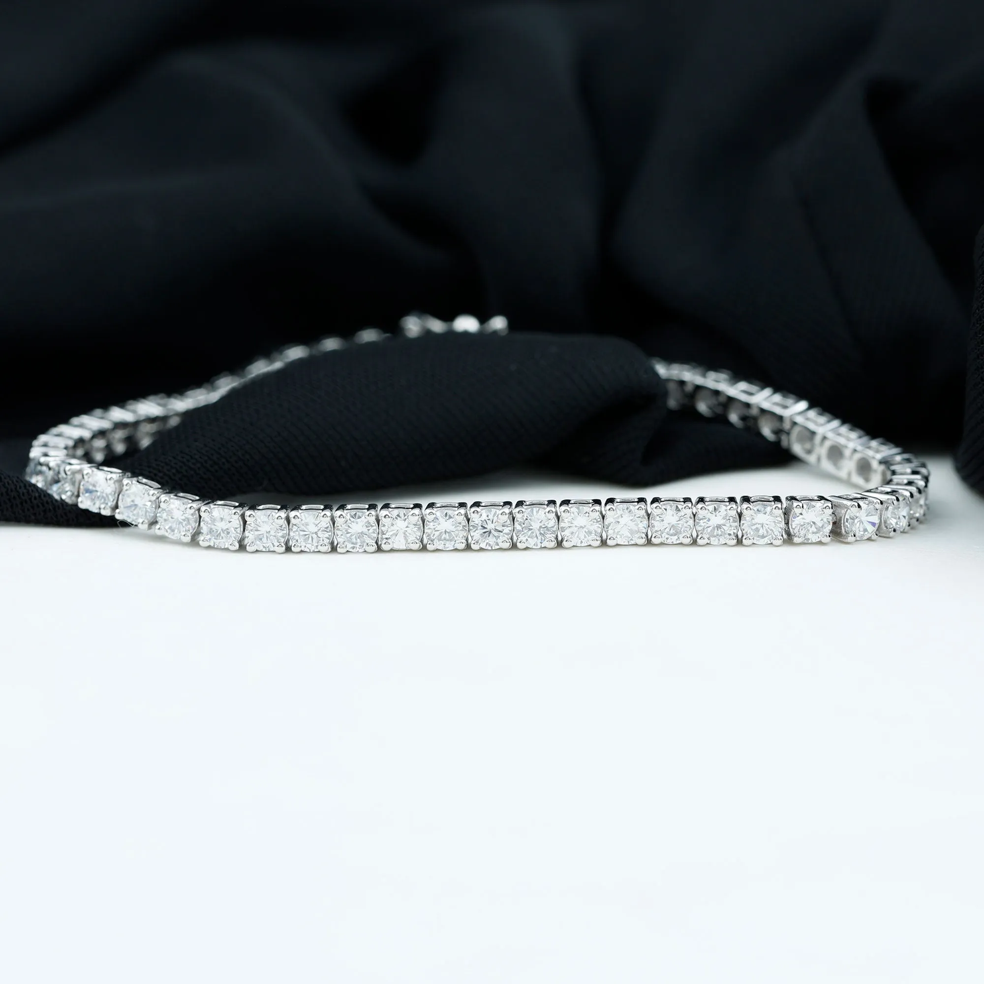 Simple Zircon Tennis Bracelet