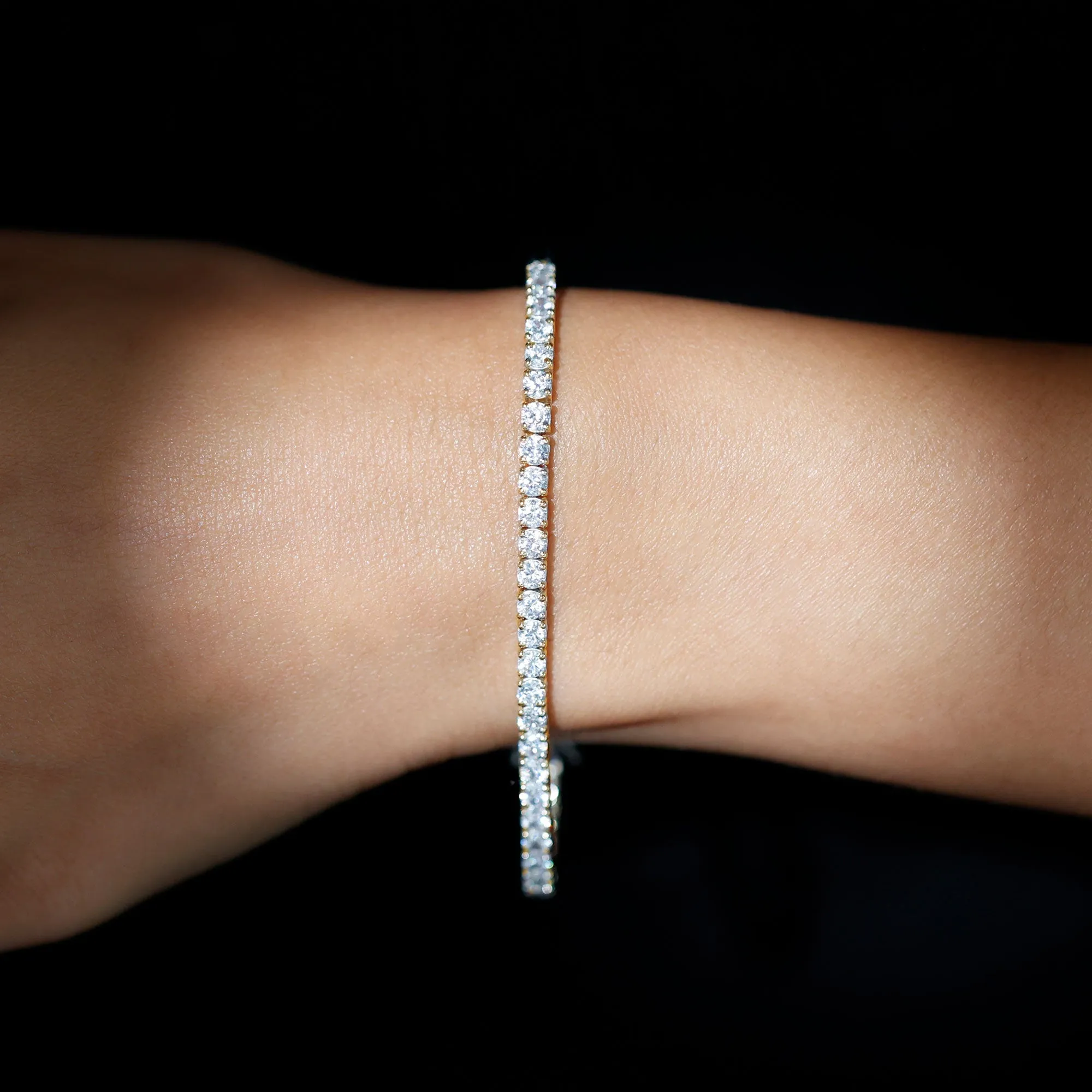 Simple Zircon Tennis Bracelet