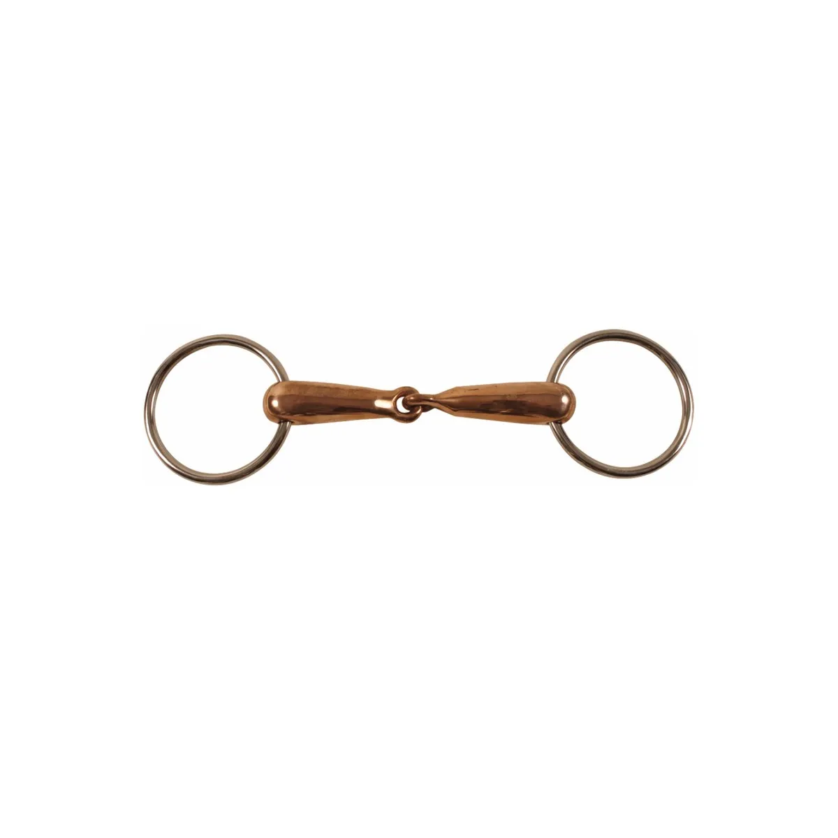 SNAFFLE RING BITS EMPTY COPPER 