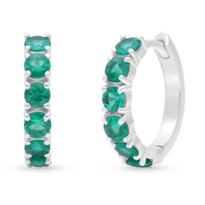 Solea Hoop Earrings - WG