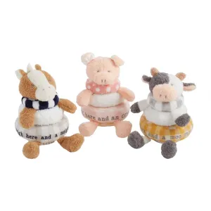 Stackable Plush Ring Toy