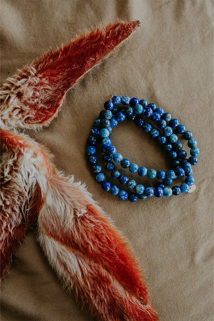 Stretchy Bracelet - Lapis Lazuli