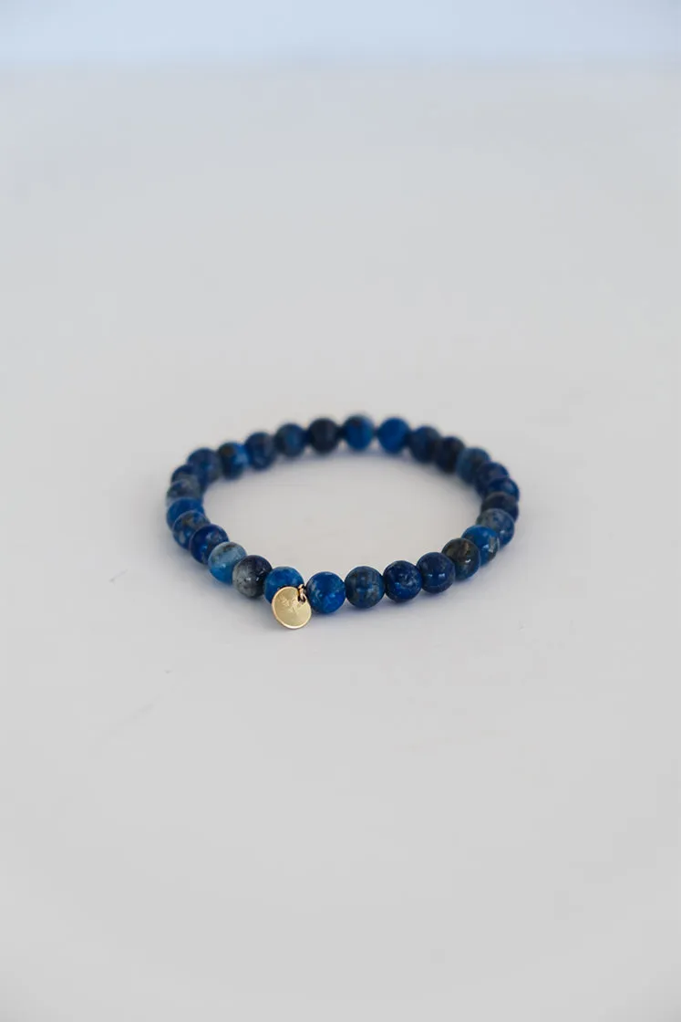 Stretchy Bracelet - Lapis Lazuli