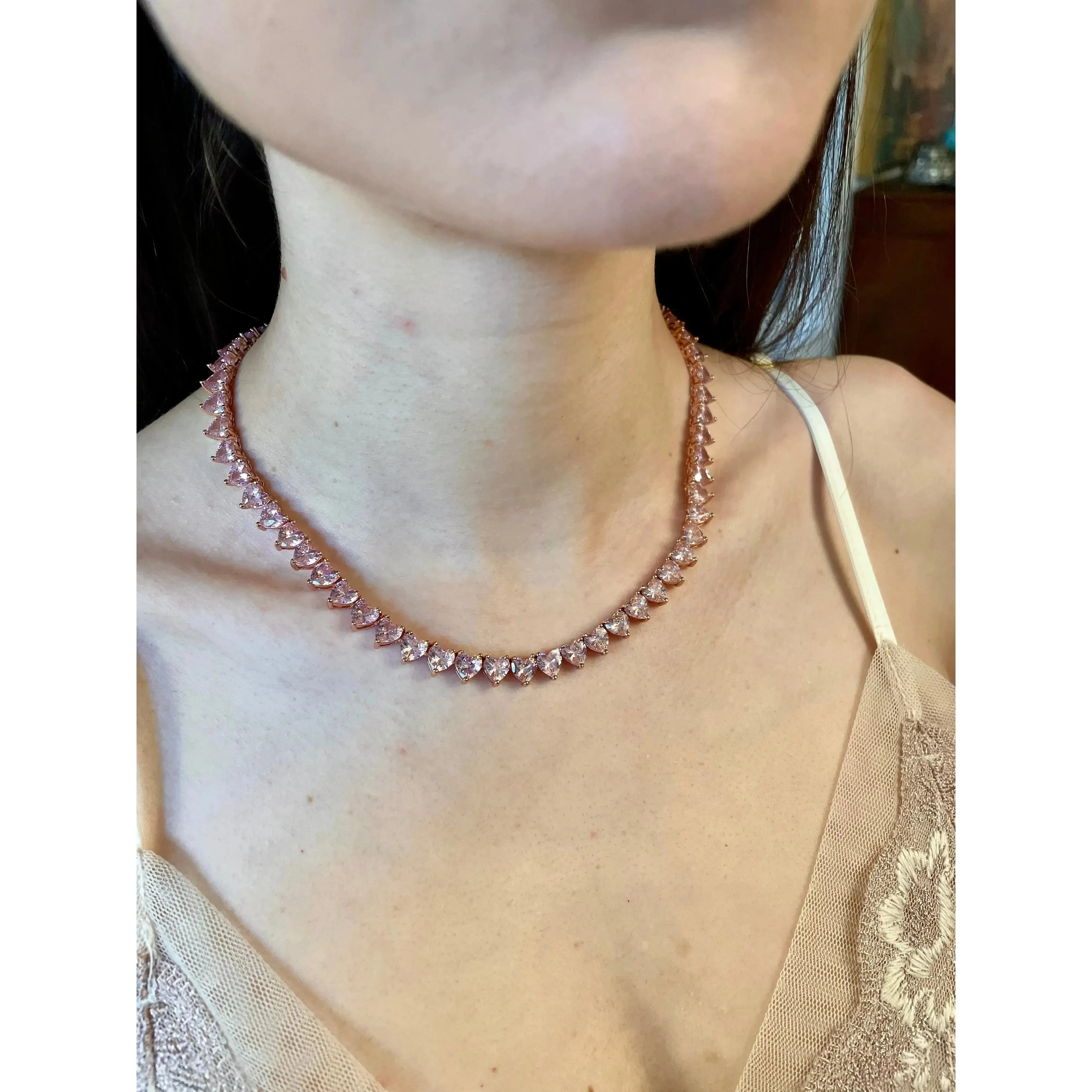 Sweet Seduction Necklace - Pink
