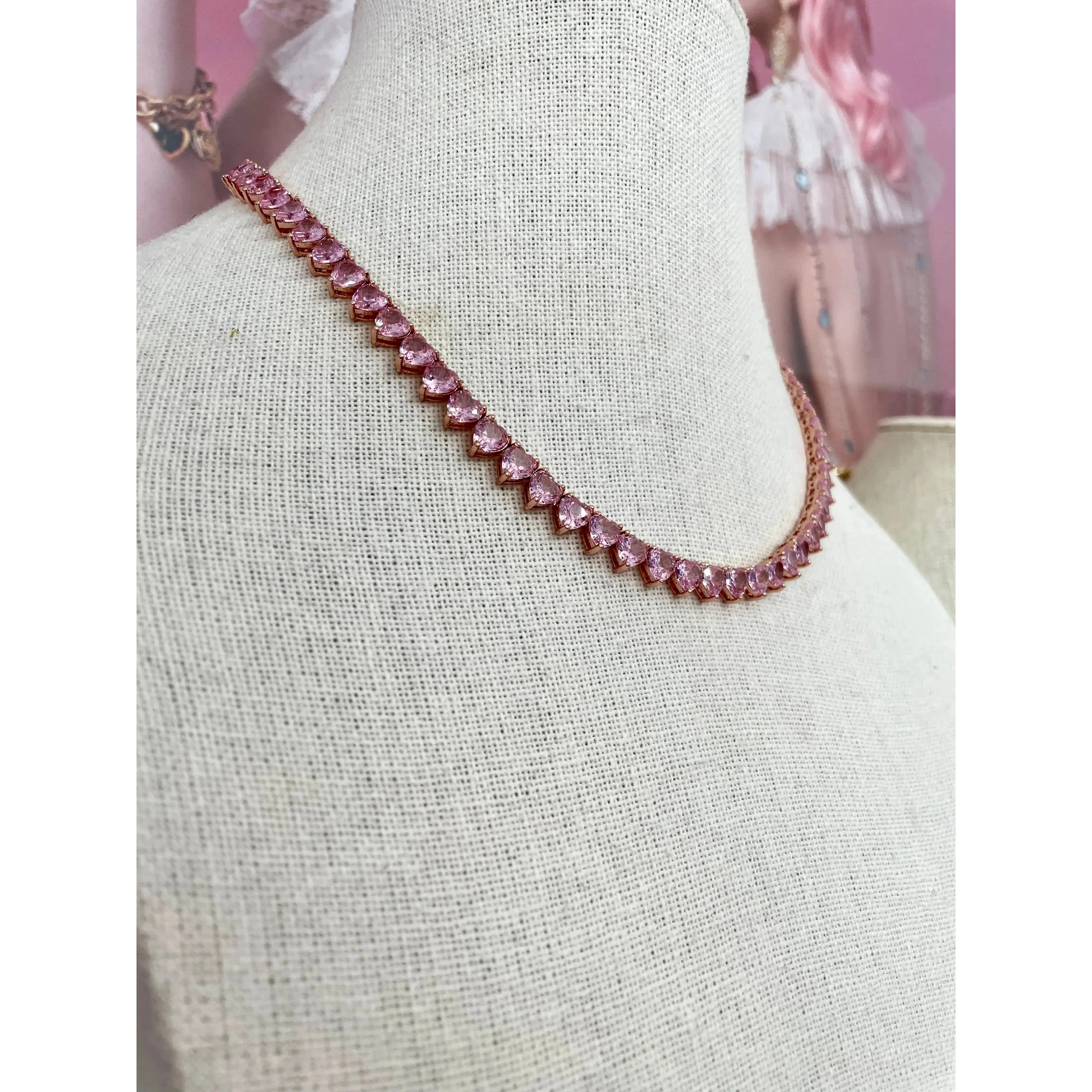 Sweet Seduction Necklace - Pink