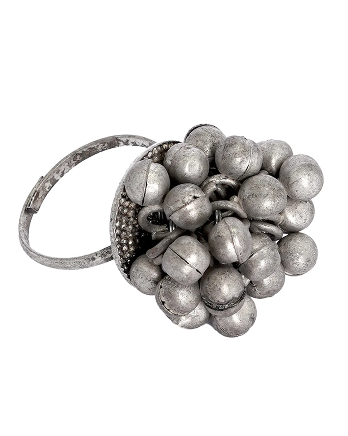 Teejh Durvi Silver Oxidised Jewelry Gift Set