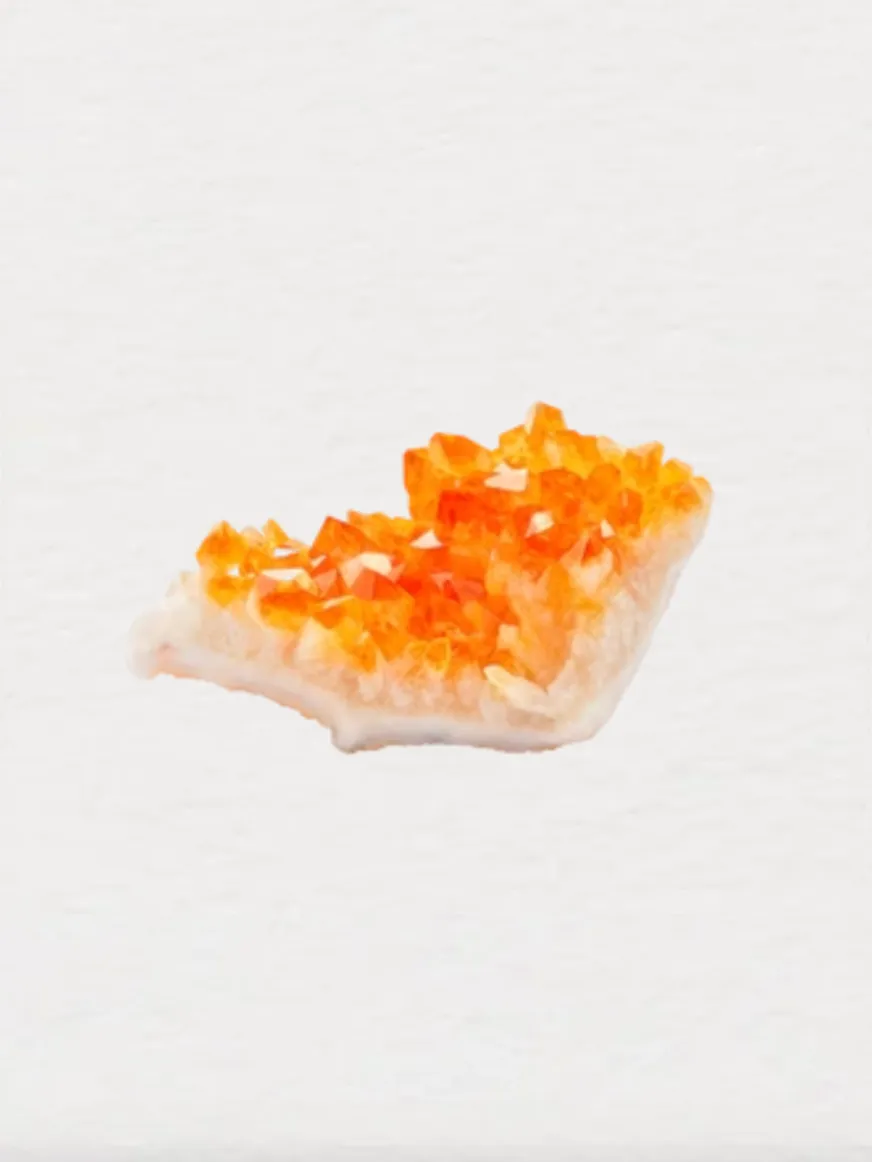 Tibetan Necklace - Citrine
