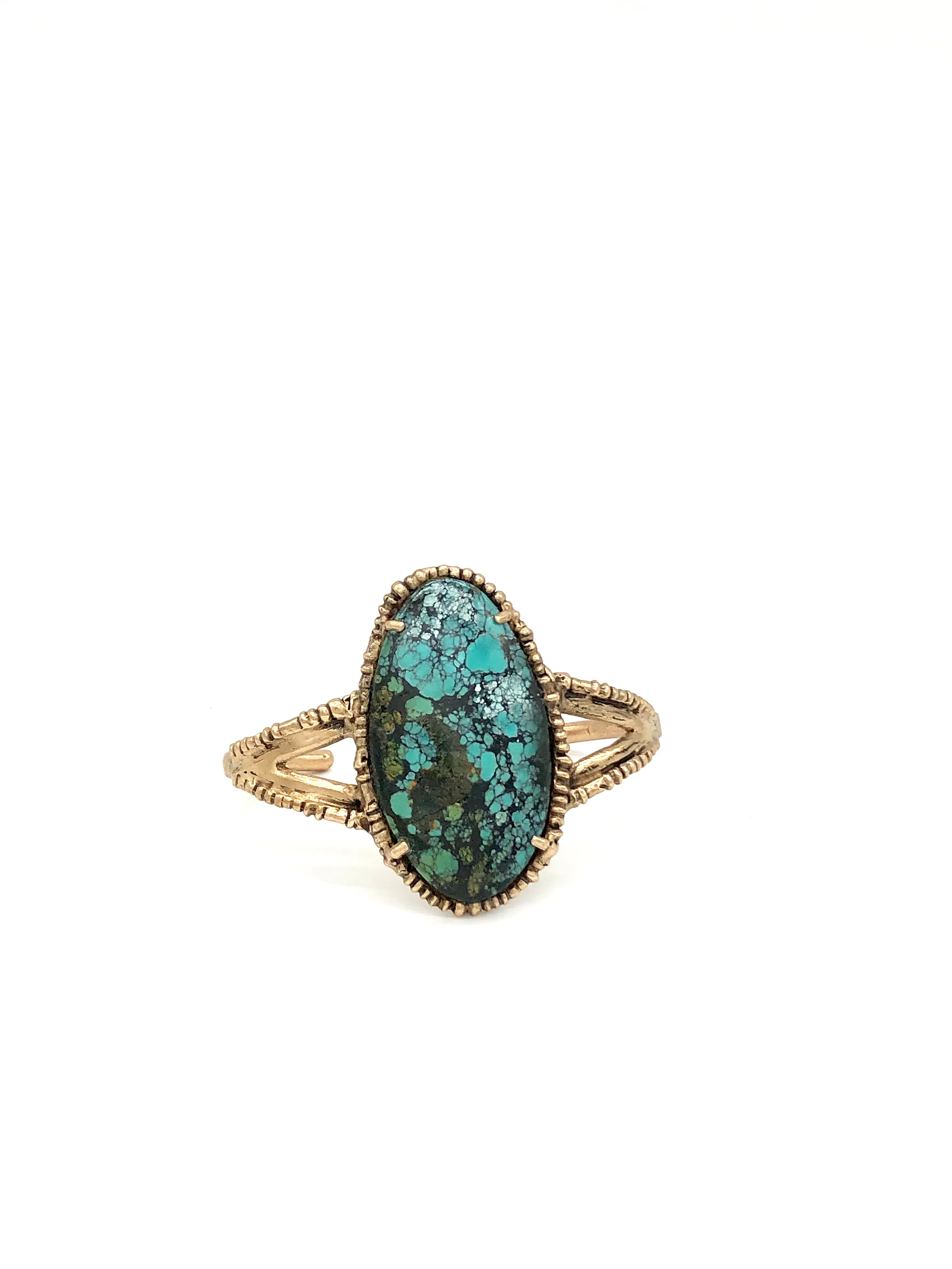 turquoise bead cuff