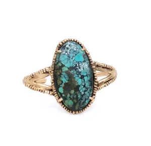 turquoise bead cuff