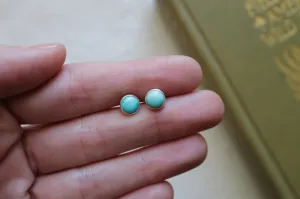 Turquoise Stud Earrings | Sonoran Gold