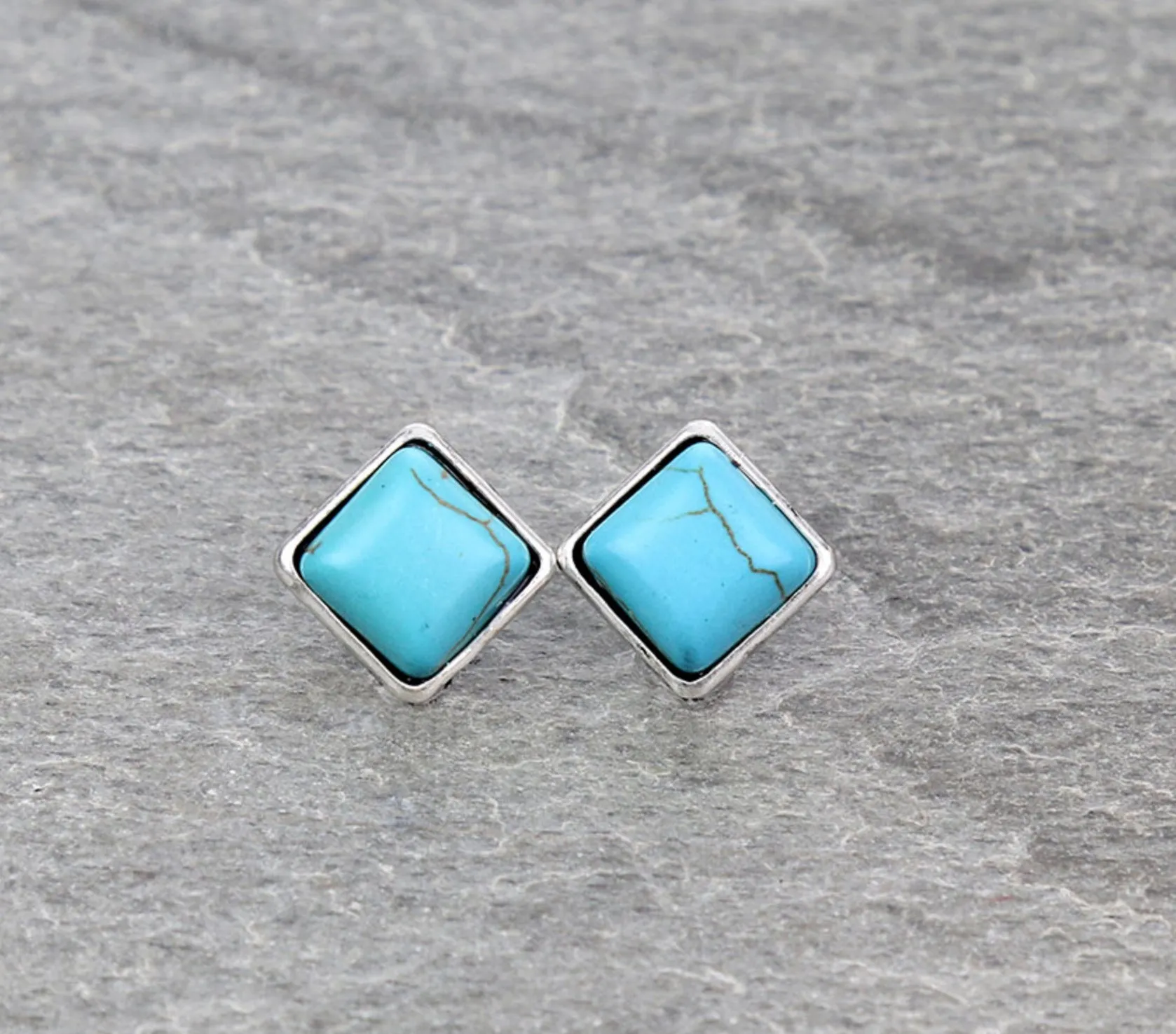 Turquoise Stud Earrings