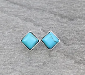 Turquoise Stud Earrings