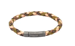 Unique & Co Camouflage Leather Bracelet B322CF