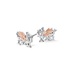 Welsh Dragon Stud Earrings