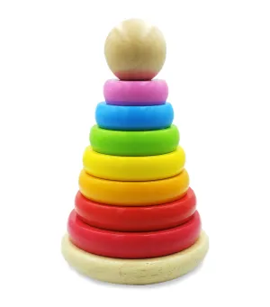 Wooden Rainbow Stacker