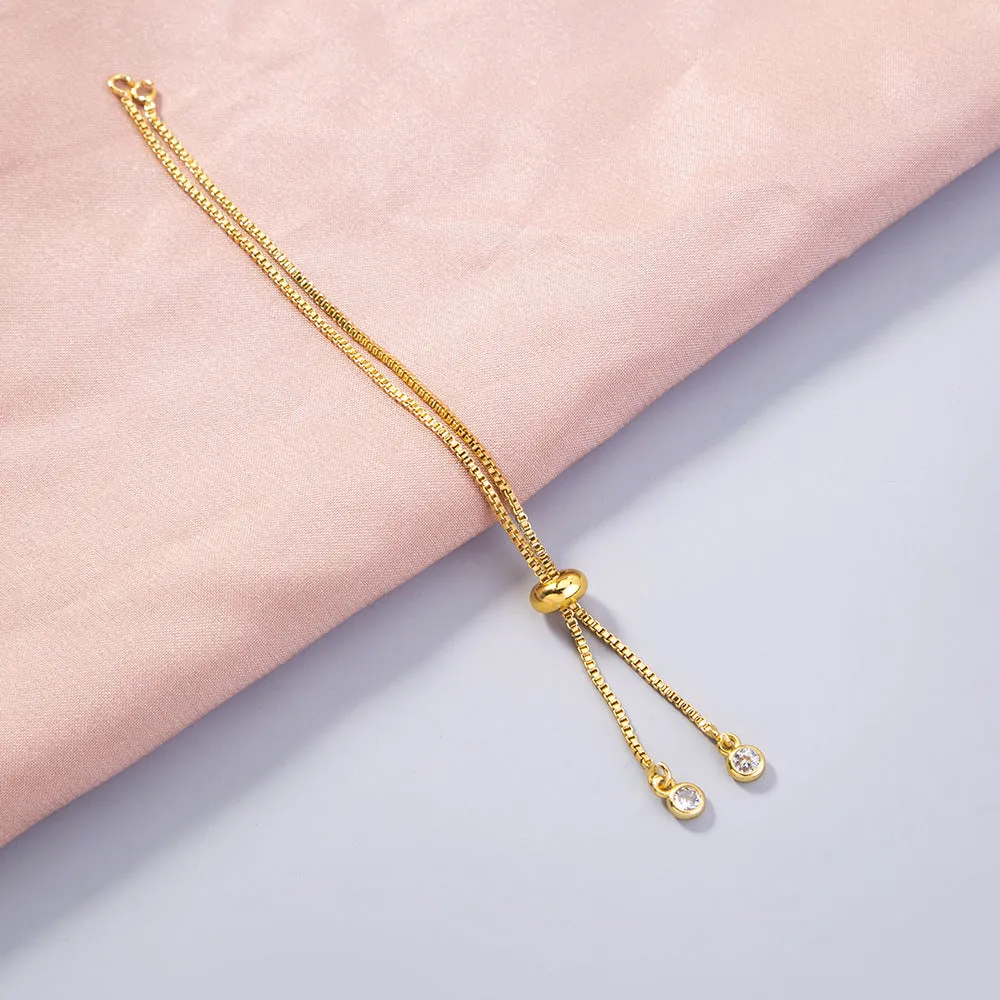 Zircon Venice Crystal Stone Adjustable Bracelet